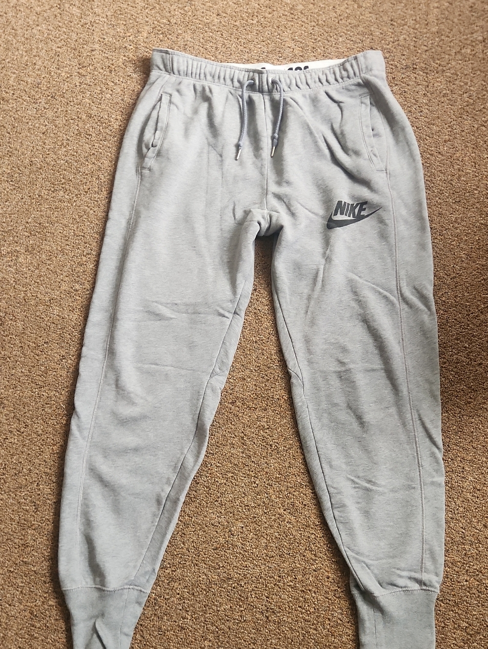 Nike Light Gray Women's Jogger Sweatpants Small